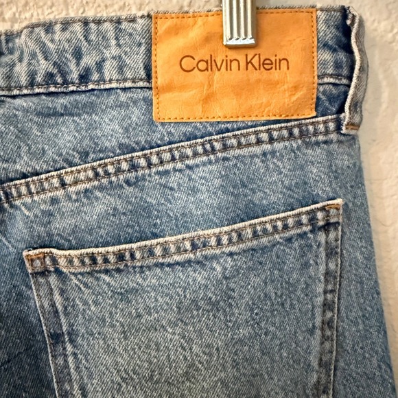 Calvin Klein Mens Slim Fit Desert Blue Jeans Blue  32x31 40JP770 - Picture 5 of 11